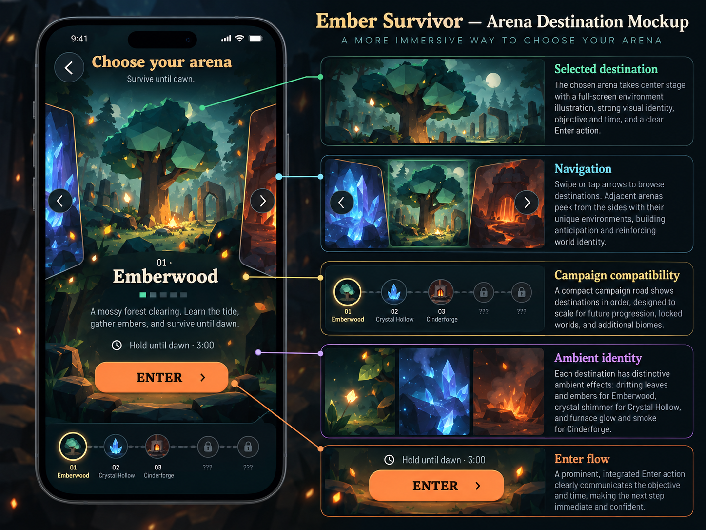 Screenshot of Ember Survivor